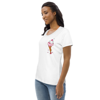 LICK IT GOOD! Women's fitted eco tee